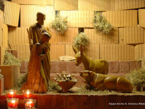 Krippe Kirche St. Antonius Wildegg