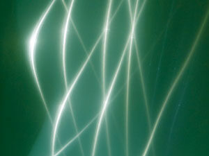 Lichtspiel grün